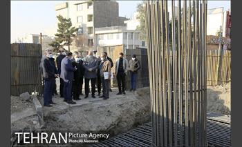 بازدید مصطفی سلیمی از پروژه های منطقه 4