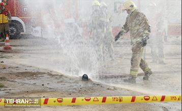 تمرین سراسری زلزله در بوستان ولایت 22