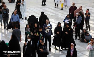 آیین تعویض پرچم گنبد حضرت عبدالعظیم الحسنی(ع) 19