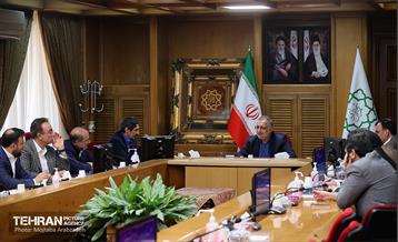 نشست شهردار تهران با معاون وزیر صمت 11