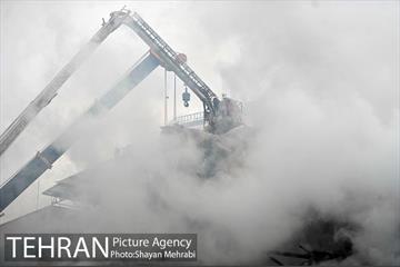 سومین روز عملیات امداد ونجات حادثه پلاسکو -5 4