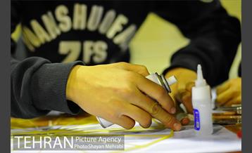 مسابقه سازه های ماکارونی کودکان کار 6