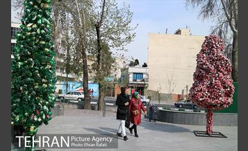 المان های نوروزی خیابان ولی عصر(عج) 37