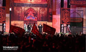 آئین بدرقه زائران اربعین در میدان آزادی 14