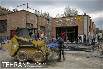 توسعه متروی تهران؛ ایستگاه برج میلاد 24