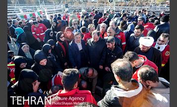 تشییع شهدای آتش نشان  در بهشت زهرا(س) -4 47