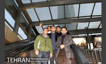 بازدید تیم ملی کشتی فرنگی از برج میلاد تهران