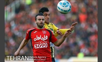 دیدار تیم های فوتبال پرسپولیس و سپاهان