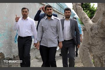 حضور رئیس کمیسیون شهرسازی شورای شهر تهران در منطقه ۱۷  19