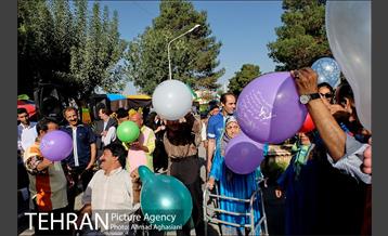 مراسم نمادین حج و عید قربان در آسایشگاه کهریزک 5