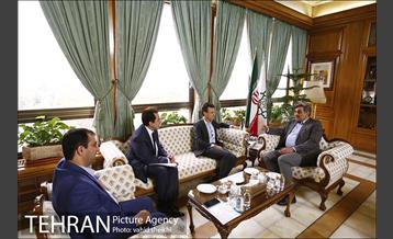 دیدار شهردار تهران با سفیر ایتالیا 2