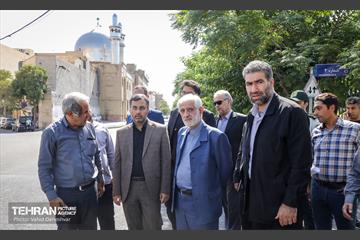 بازدید پرویز سروری از منطقه 17