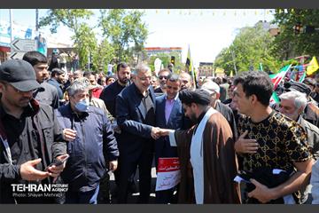 راهپیمایی وز قدس در پایتخت 23