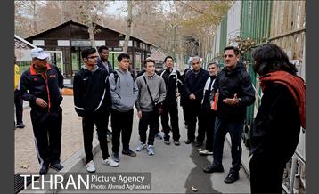 مسابقه پیاده روی و جهت یابی در پارک ملت 3