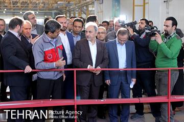 بازدید دکتر نجفی از واگن سازی پارس 17