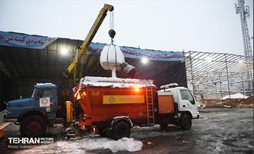 سایت مرکزی برف‌روبی شهرداری منطقه ۳ 18