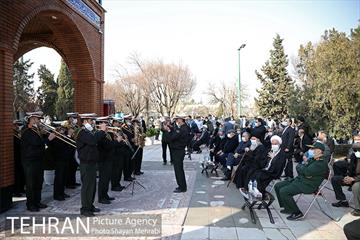رونمایی از مقبره شهدای گمنام بوستان 22 بهمن 12