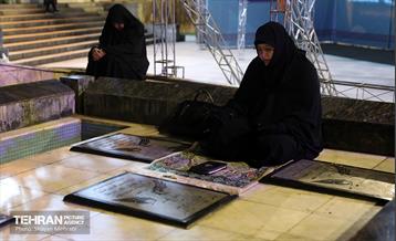 احیای شب 19 رمضان در دانشگاه تهران 23