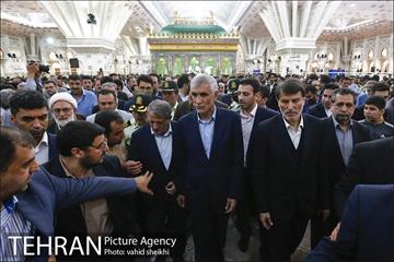 آیین تجدید میثاق شهردار و رییس شورای شهر تهران با آرمان‌های امام راحل (ره) 11