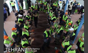 بازدید اعضای شورای اسلامی شهر تهران از خدمات رسانی به زائران اربعین حسینی 2