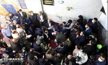 دیدار مردمی شهردار تهران در مسجد امیر المومنین باغ اذری 2