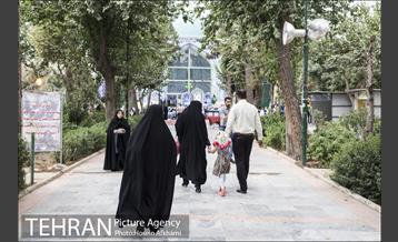 نماز عید فطر در امام زاده ابوالحسن(ع) 1