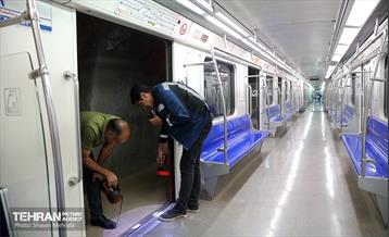 تست گرم بخش شمالی خط ۶ مترو تهران 25