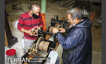 مرمت ساعت قاجارى 19