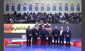 مسابقات بزرگ کشتی کارکنان شهرداری تهران  31