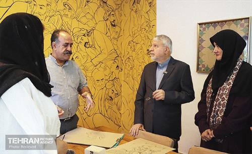 آئین بازگشایی خانه خلاق استاد حسین بهزاد 20