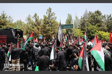 دسته عزاداری دانشگاه امام صادق(ع) در ظهر تاسوعا 9
