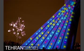 جشن نور نیمه شعبان در میدان آزادی 16