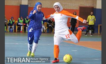 لیگ برتر فوتسال بانوان سایپا تهران و نفت ابادان