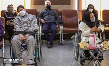 دیدار صمیمی شهروندان دارای معلولیت منطقه 5 با سیدمحمد آقامیری عضو شورا و احسان شریفی شهردار منطقه 5