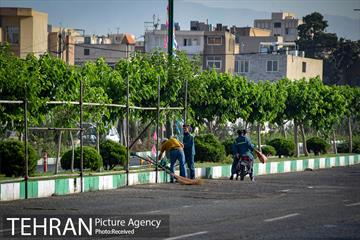 اقدامات شهرداری منطقه ۲۰ در نماز عید فطر حرم حضرت عبدالعظیم حسنی(ع) 3