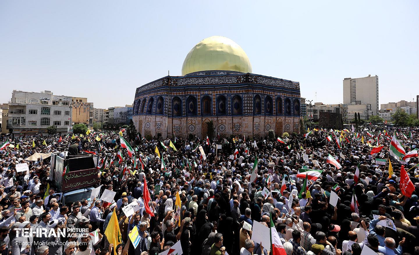 راهپیمایی جمعه «خشم و نصر» در تهران - ۲ 9