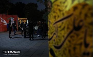 عزاداری شب هفتم محرم در خیمه هنر 21