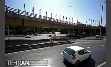 پل غیر همسطح بزرگراه شهید چمران (پل شهید نوروزی) 14