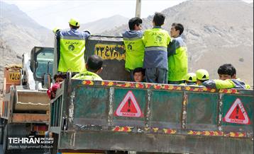 گل روبی و عملیات جست و جوی مفقودین سیل منطقه کن