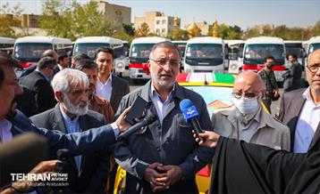 آیین بهره‌برداری از ۲۰۰ اتوبوس و ۶۲ مینی‌بوس 15