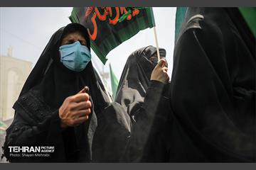خیمه سوزان ظهر عاشورا در چهار راه گلوبندک  39
