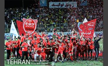 اهدای جام قهرمانی لیگ برتر به تیم پرسپولیس 16