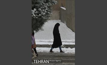 بارش برف در تهران 14
