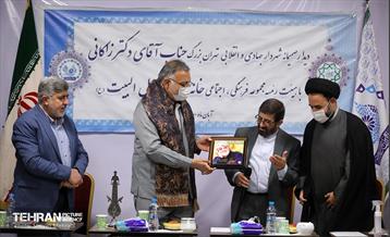 بازدید شهردار تهران از خانه مداحان و نشست با اعضا هیئت رئیسه 41