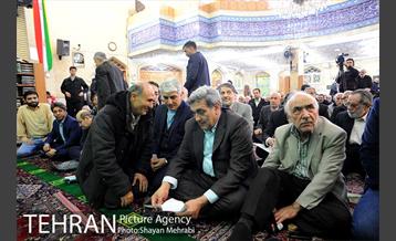 حضور شهردار تهران در مسجد ابوذر  33