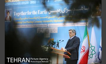 آیین کاشت نهال دوستی با حضور همسران دیپلمات مقیم ایران 13