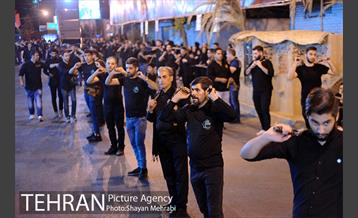 شور حسینی در خیابان گرگان 38