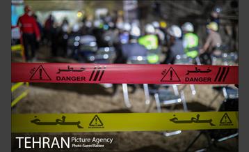 ورود ماشین حفار تونل به ایستگاه میدان حضرت عبدالعظیم الحسنی(ع) در خط 6 مترو 12