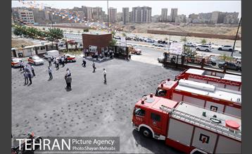 افتتاح ایستگاه ١٣٢ آتش نشانى شهردارى تهران 20