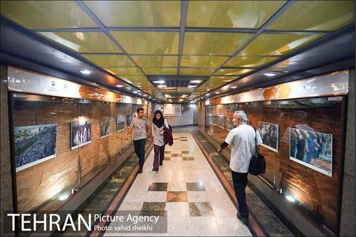 نمایشگاه عکس روز قدس در مترو تهران 11